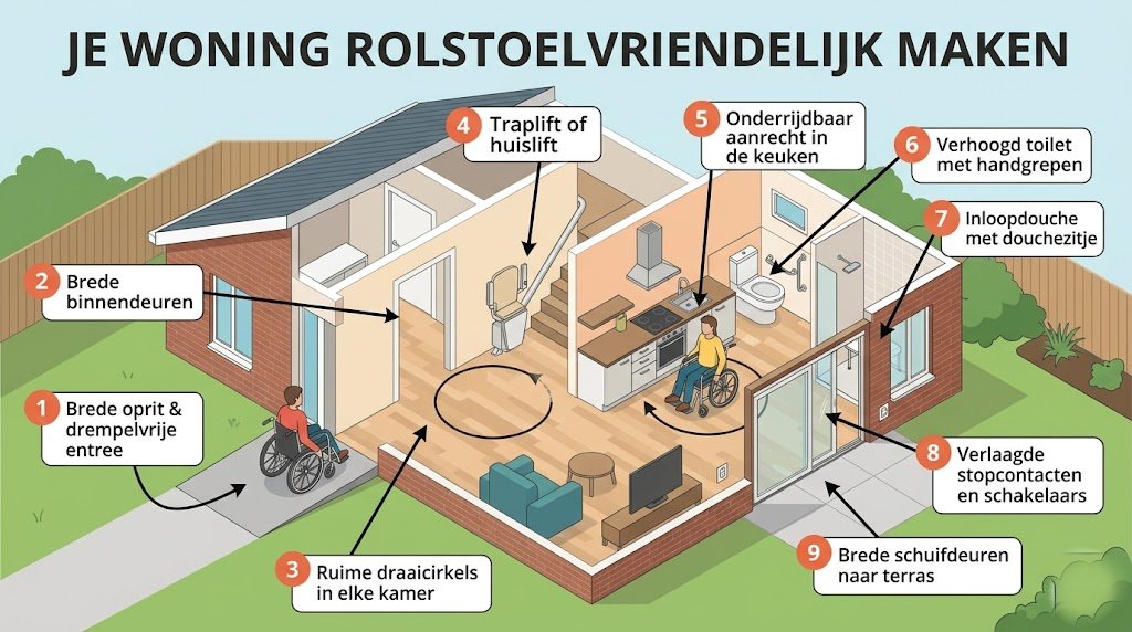 rolstoel vriendelijke woning